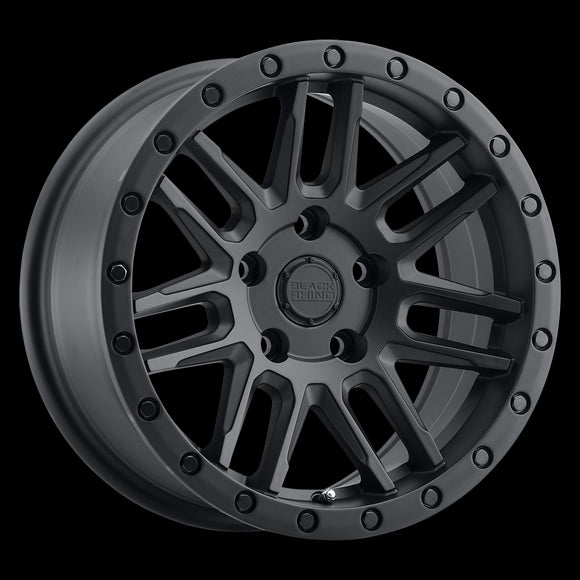 20x9.5 Black Rhino Arches Matte Black 5x130 ET0.00 CB84.10 Wheel/Rim