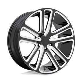 24X10 DUB S255 FLEX Gloss Black Milled 6X135 ET30 wheel/rim - 0