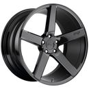 8.5x20 Niche Wheels M188 Milan Gloss Black Wheel 5x114.3 ET35 CB72.56-3