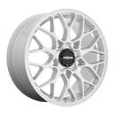 19X10 Rotiform R189 Gloss Silver 5X112 ET40 wheel/rim-3