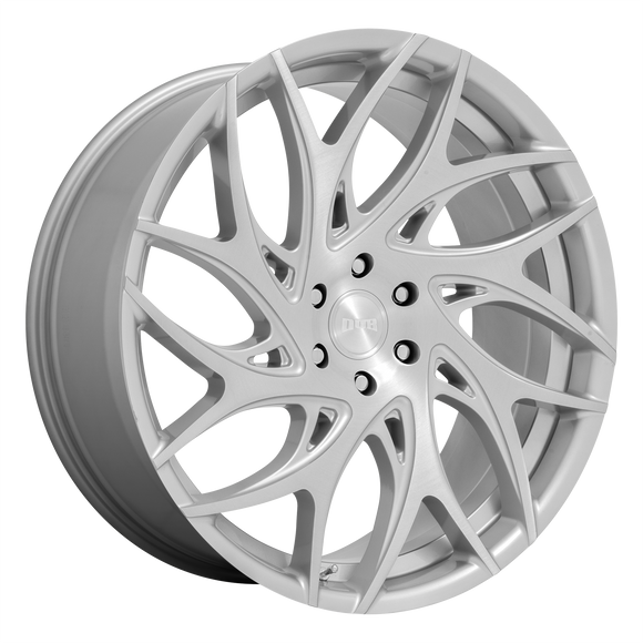 26X10 DUB S261 G.O.A.T. Silver Brushed Face 5X127 ET10 wheel/rim