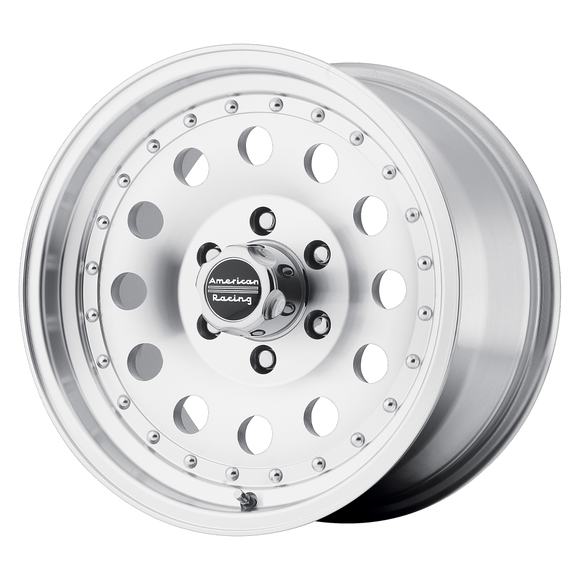 15x10 American Racing Outlaw II Machined Wheel 5X114.3 15-10 5-114.3 ET-38