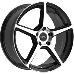 17X7.5 Motiv 433MB Blade Gloss Black Machined Face 5x114.3 ET40 wheel/rim