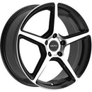 17X7.5 Motiv 433MB Blade Gloss Black Machined Face 5x114.3 ET40 wheel/rim-1