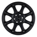 17x9 Black Rhino Glamis Black Wheel/Rim 6x139.7 6-139.7 6x5.5 17-9 ET-12-4