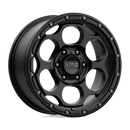 18X8.5 KMC KM541 DIRTY HARRY Textured Black 6X139.7 ET18 wheel/rim-2