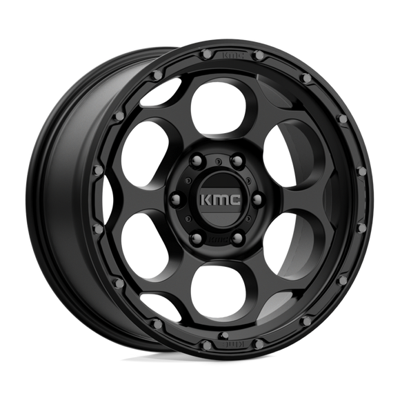 18X8.5 KMC KM541 DIRTY HARRY Textured Black 6X139.7 ET18 wheel/rim