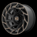 20X12 XD XD860 ONSLAUGHT Satin Black With Bronze Tint 6X135 ET-44 wheel/rim-3