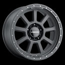 18x9 Vision 350 Ojos Satin Black Wheel 6x135 ET12 CB87.1-1