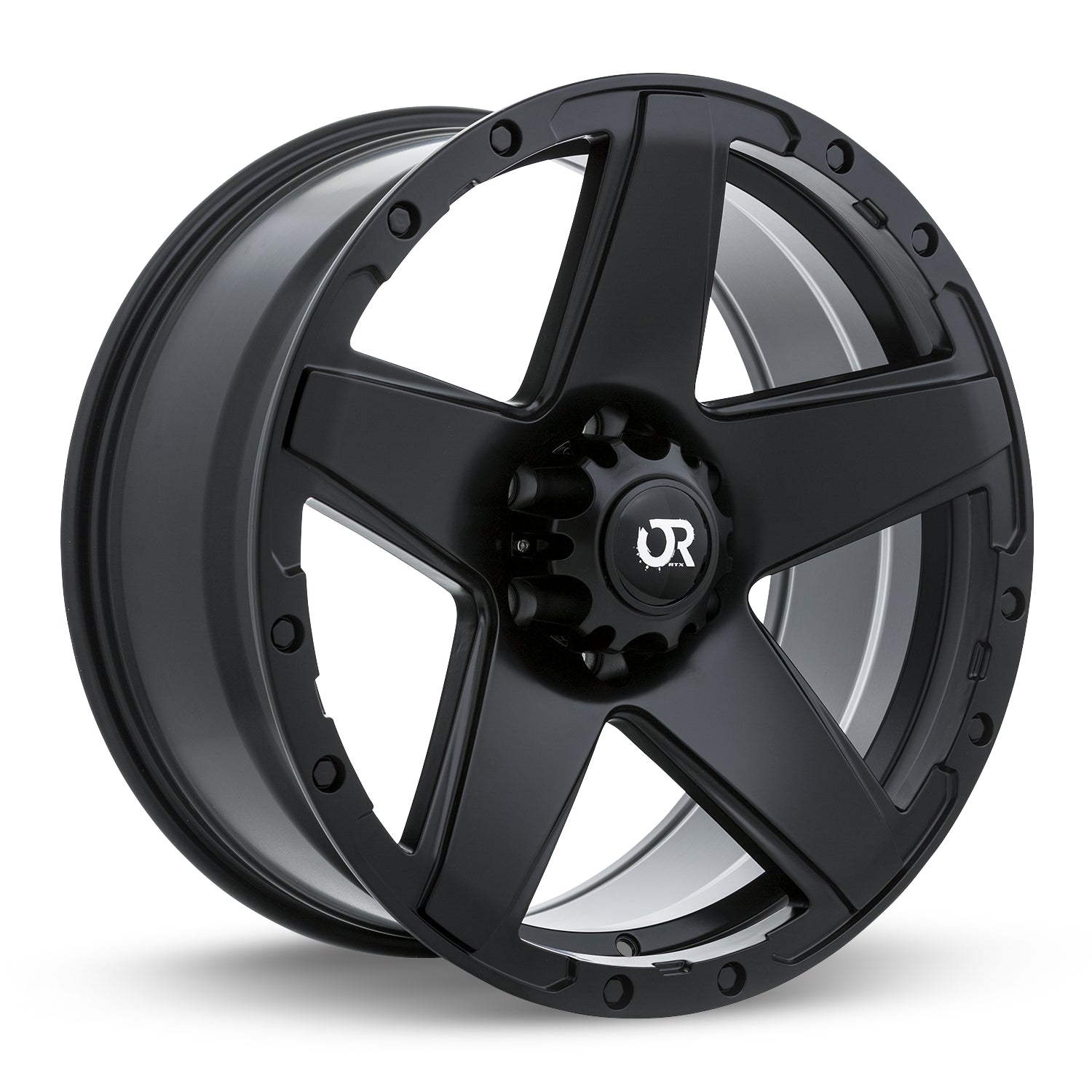 17x8 RTX Outlaw Satin Black 6x139.7 ET5 wheel/rim