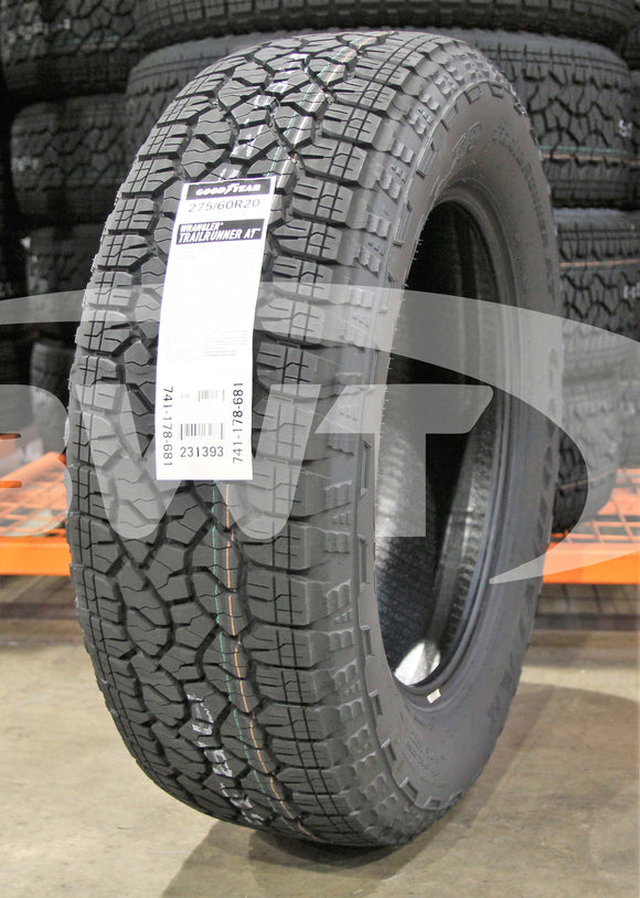 275/60R20 Goodyear Wrangler Trailrunner AT 115S BW SL 275 60 20 2756020