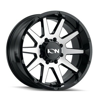 17X9 Ion Alloy 143 Black-Gloss Wheel/Rim 6x139.7 ET-12 143-7983BM