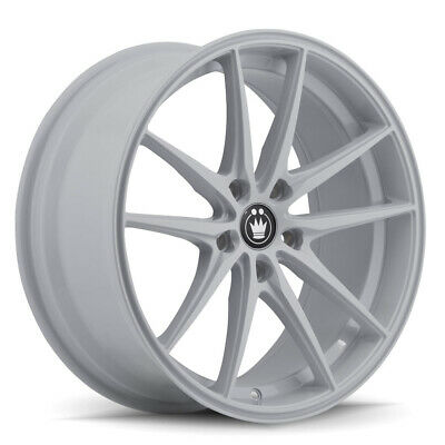 17x8 Konig Oversteer Gloss White 5x114.3 5x4.5 ET45 Wheel Rim
