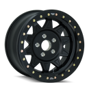 17x9 Dirty Life Roadkill Race Black-Matte Wheel/Rim 6x135 9302-7936MB14-3