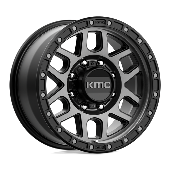 17X9 KMC KM544 MESA Satin Black With Gray Tint 8X170 ET18 wheel/rim
