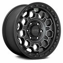17X9 KMC KM545 TREK Satin Black With Gray Tint 6X135 ET18 wheel/rim-2