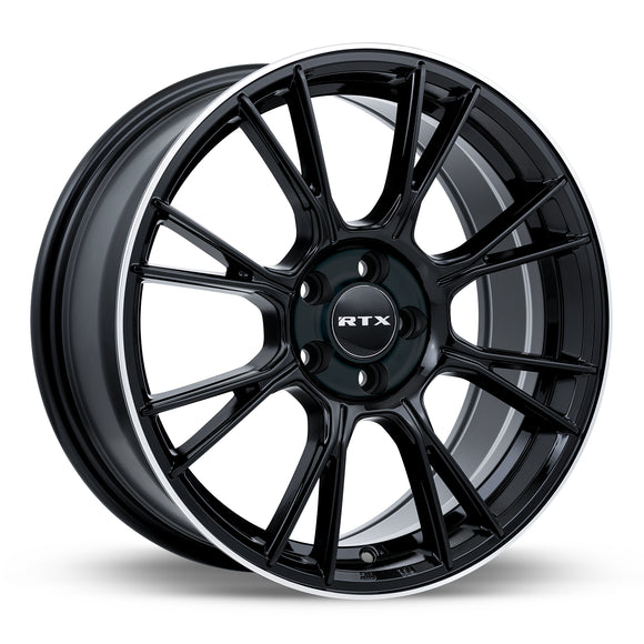 16x7 RTX Vapor Black Machined 5x114.3 ET40 wheel/rim
