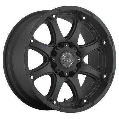 20x9 Black Rhino Glamis Black Wheel/Rim 5x127 5-127 5x5  20-9 ET-12