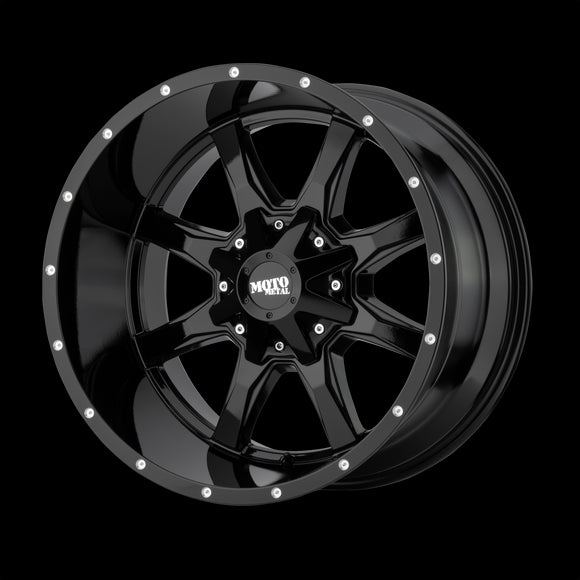18X10 Moto Metal MO970 Black/Milled 5x127/139.7 ET-24 wheel/rim