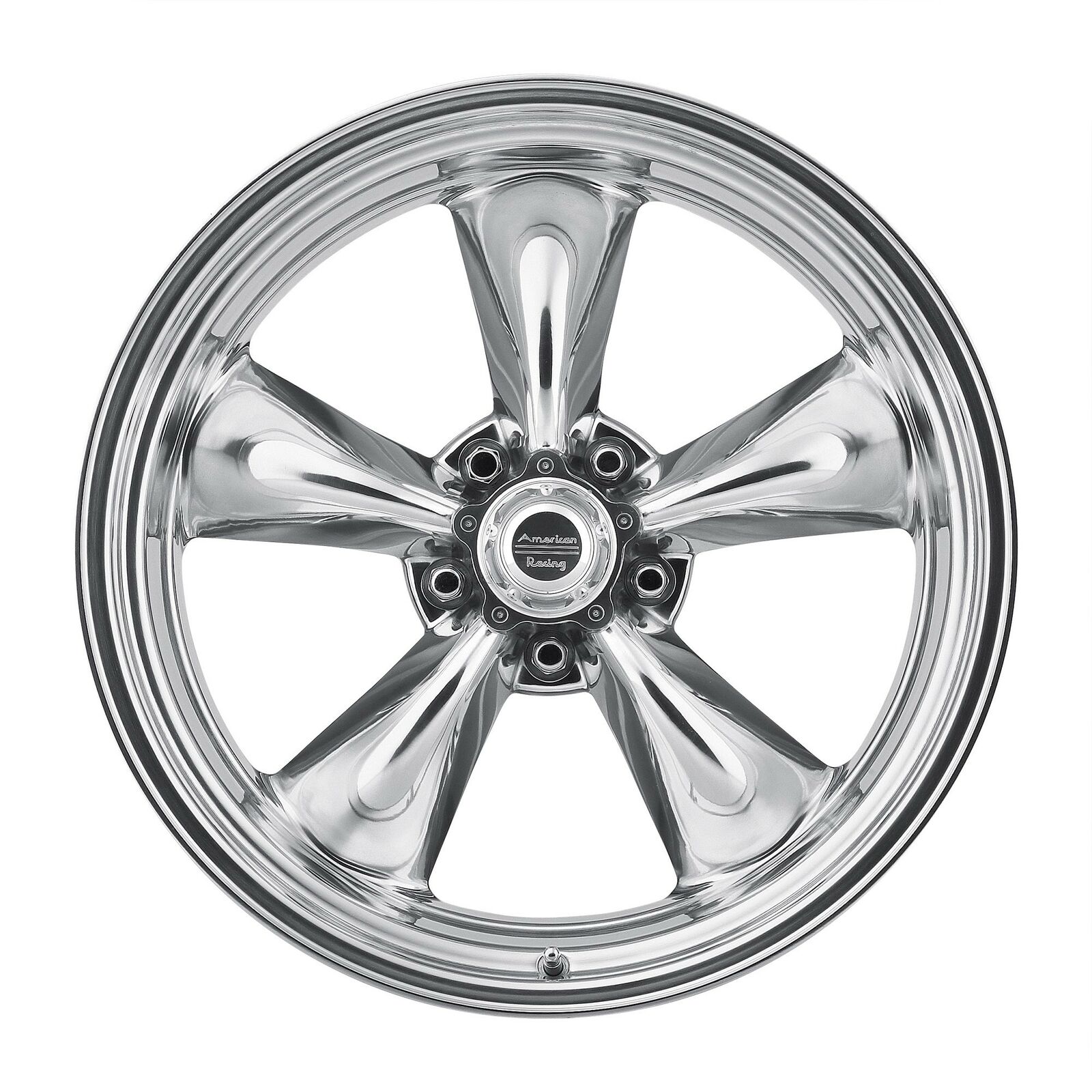 22X9 American Racing VN515 Torq Thrust II Polished 5X139.7 ET15 wheel/rim