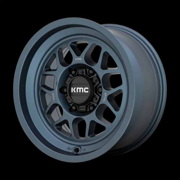17X9 KMC KM725 TERRA Metallic Blue 6X139.7 ET-38 wheel/rim