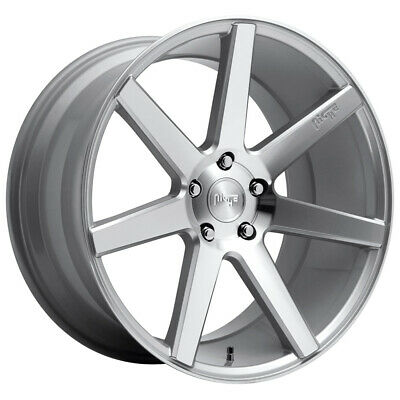 8.5x19 Niche Wheels M179 Verona Gloss Silver Machined Wheel 5x114.3 ET35 CB72.56