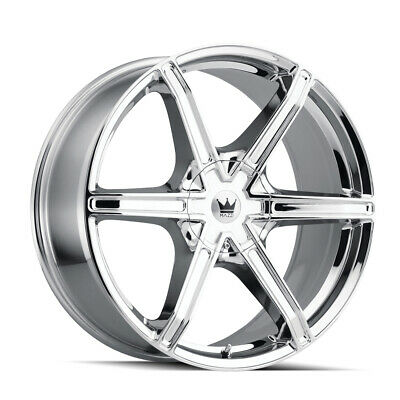 24X9.5 Mazzi Stilts Chrome Wheel/Rim 5x115 ET18 371-24918C