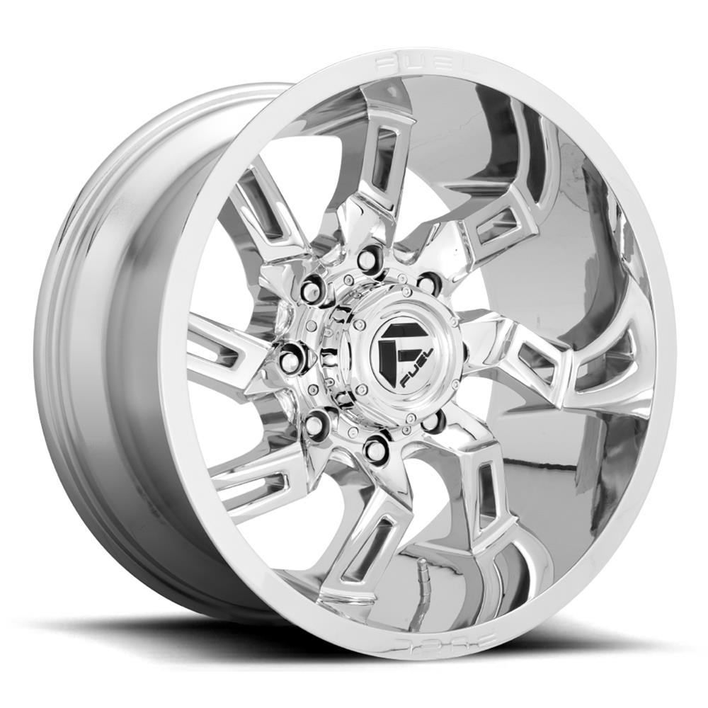 20X9 Fuel D746 LOCKDOWN Chrome 5X139.7 ET1 wheel/rim - 0