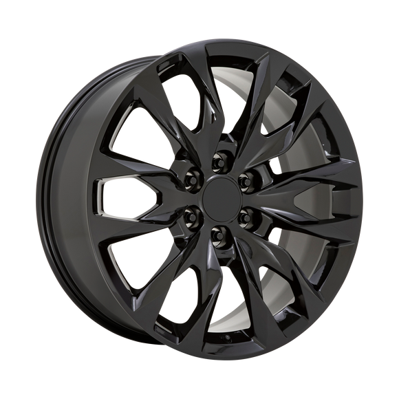 24X10 Performance Replicas PR210 Gloss Black 6X139.7 ET30 wheel/rim