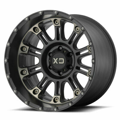 20X9 KMC XD XD829 Satin Black Machined Wheel/Rim 5x127 20-9 5-127 ET-12