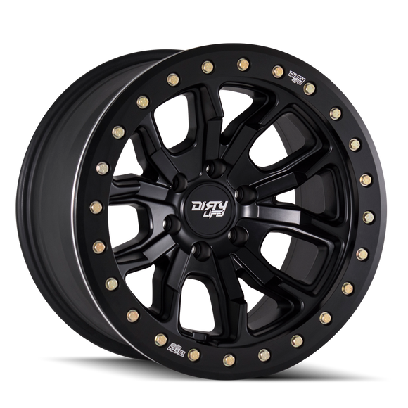 17x9 Dirty Life DT-1 Black-Matte Wheel/Rim 5x127 9303-7973MB12