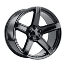 20X10.5 Performance Replicas PR209 Gloss Black 5X115 ET22 wheel/rim-3