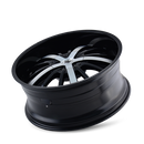 22x9.5 Mazzi Essence Black-Gloss Wheel/Rim 5x127 364-22952B-1