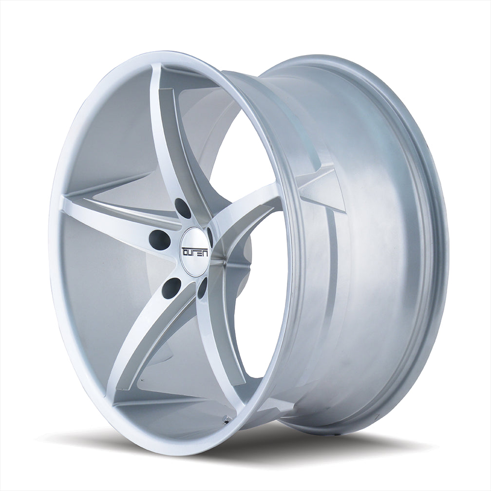 20x8.5 Touren TR70 Silver-Milled Wheel/Rim 5x120 3270-2812S20