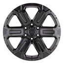 20x9 Black Rhino Wanaka Matte Gunmetal Brushed Face Tinted 6x139.7 ET12 Wheel-3