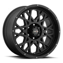 22x10 Vision 412 Rocker Satin Black Wheel 6x135 ET-19 CB87.1-2