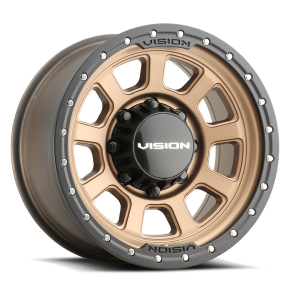 18x9 Vision 350 Ojos Bronze Wheel 6x139.7 ET-12 CB106.2