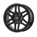 17X8 KMC KM716 NOMAD Satin Black 5X108 ET38 wheel/rim-3