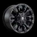 20X10 Fuel D560 VAPOR Matte Black 8X170 ET-18 wheel/rim-2