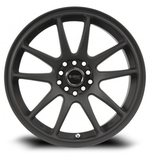 17x8 RTX Stag Matte Black 5x100/114.3 ET35 wheel/rim