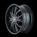 22X9.5 Mazzi Hustler Black-Gloss Wheel/Rim 5x114.3 342-22904B-2