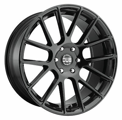 22x9.5 DUB Luxe Gloss Black Wheel/Rim 6x135 6-135 22-9.5