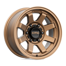 17X8.5 KMC KM723 Trail Matte Bronze 6x120 ET0 wheel/rim-1