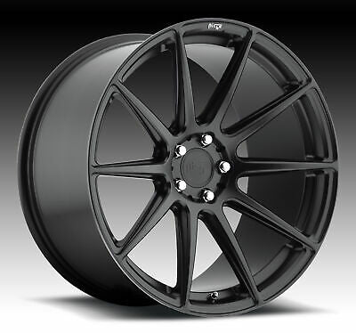 18x8 Niche Essen Matte Black Wheel/Rim 5x114.3 5-114.3 18-8