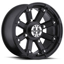 12x8 Vision 393 Lockout Matte Black 4x115 ET-10.2 Wheel Rim-2