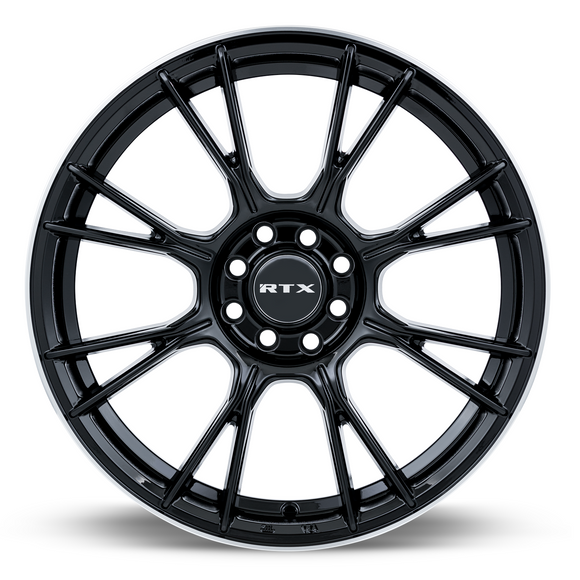16x7 RTX Vapor Black Machined 5x114.3 ET40 wheel/rim