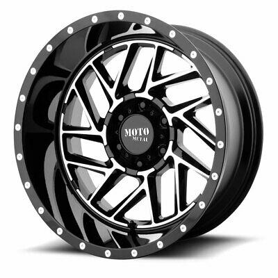 20x12 Moto Metal MO985 Breakout Gloss Black Machined 8x165.1 ET-44 Wheel