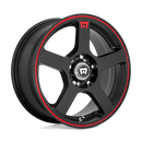 15x6.5 Motegi MR116 Black Wheel/Rim 5x100 5-100 15-6.5 ET40-1