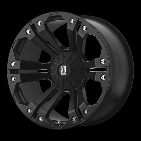 18x9 KMC XD Monster Black Wheel/Rim 5x127 5-127 5x5 18-9 ET-12