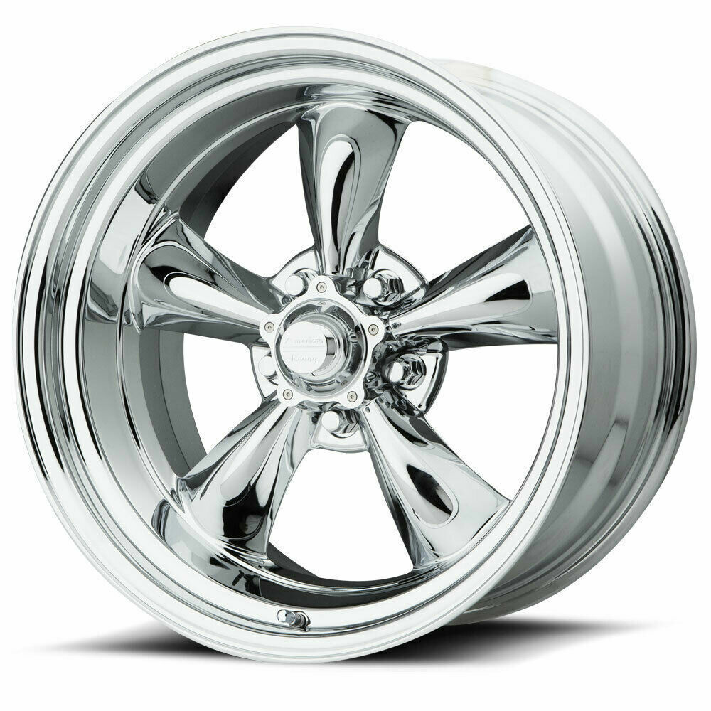 22X9 American Racing VN615 TORQ THRUST II 1 PC Chrome 5X127 ET15 wheel/rim - 0